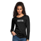 Women's Premium Long Sleeve Boston - charcoal grey