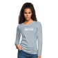 Women's Premium Long Sleeve Boston - heather ice blue