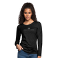 Women's Premium Long Sleeve everybodyfights classic - charcoal grey