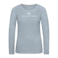 Women's Premium Long Sleeve everybodyfights classic - heather ice blue