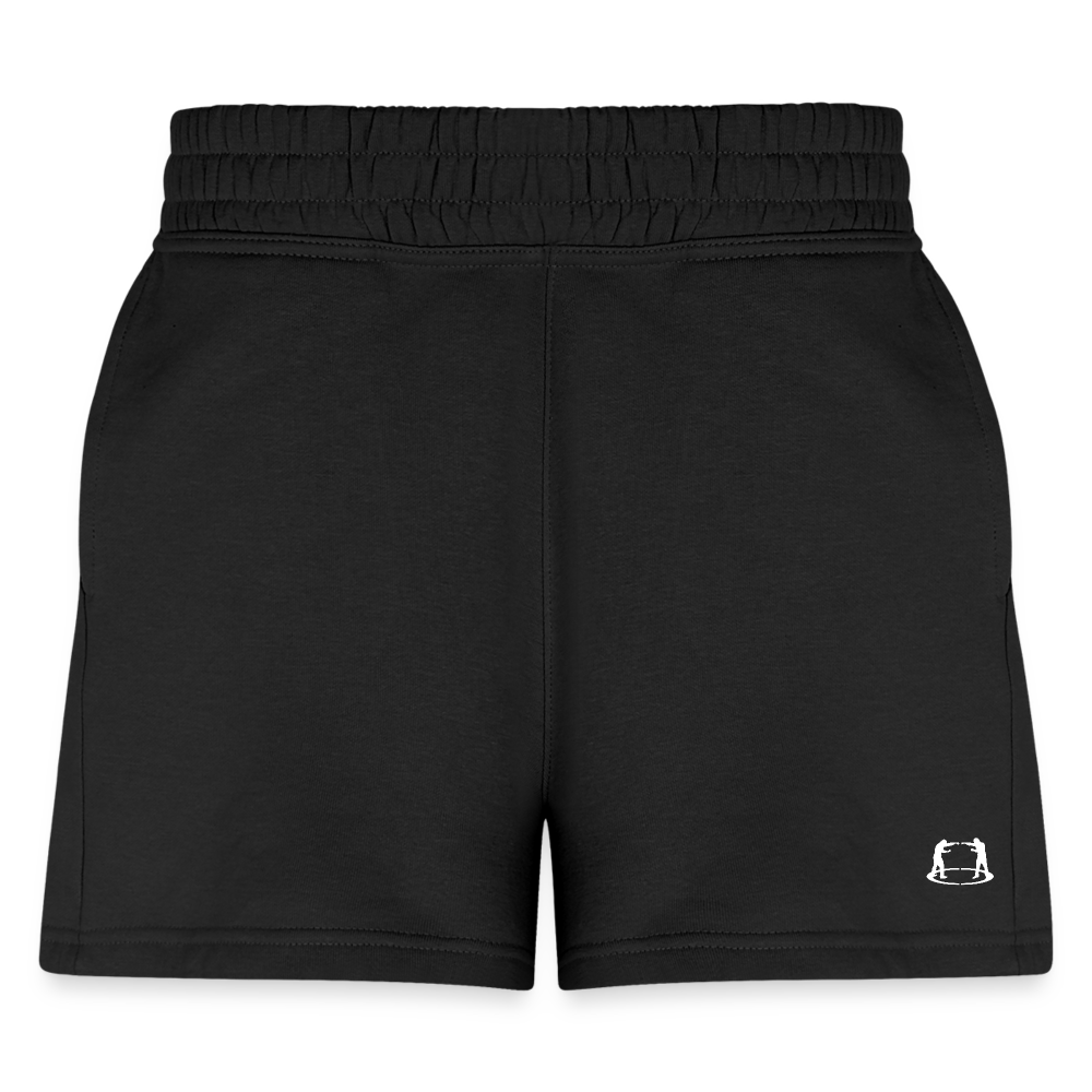 Women's Jogger Short Fighter logo - black