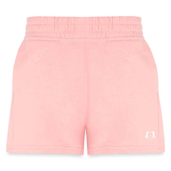 Women's Jogger Short Fighter logo - light pink