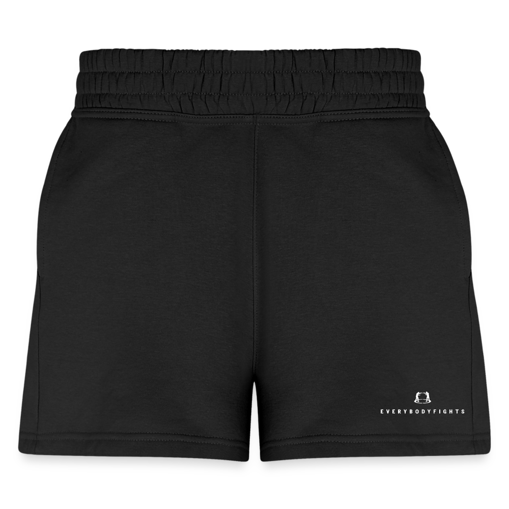 Women's Jogger Short Everybodyfights classic - black