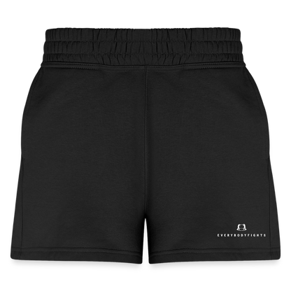 Women's Jogger Short Everybodyfights classic - black