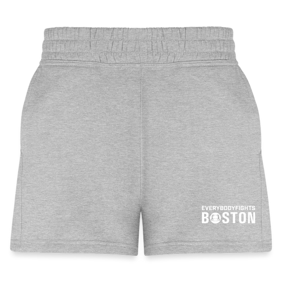 Women's Jogger Short Boston - heather gray