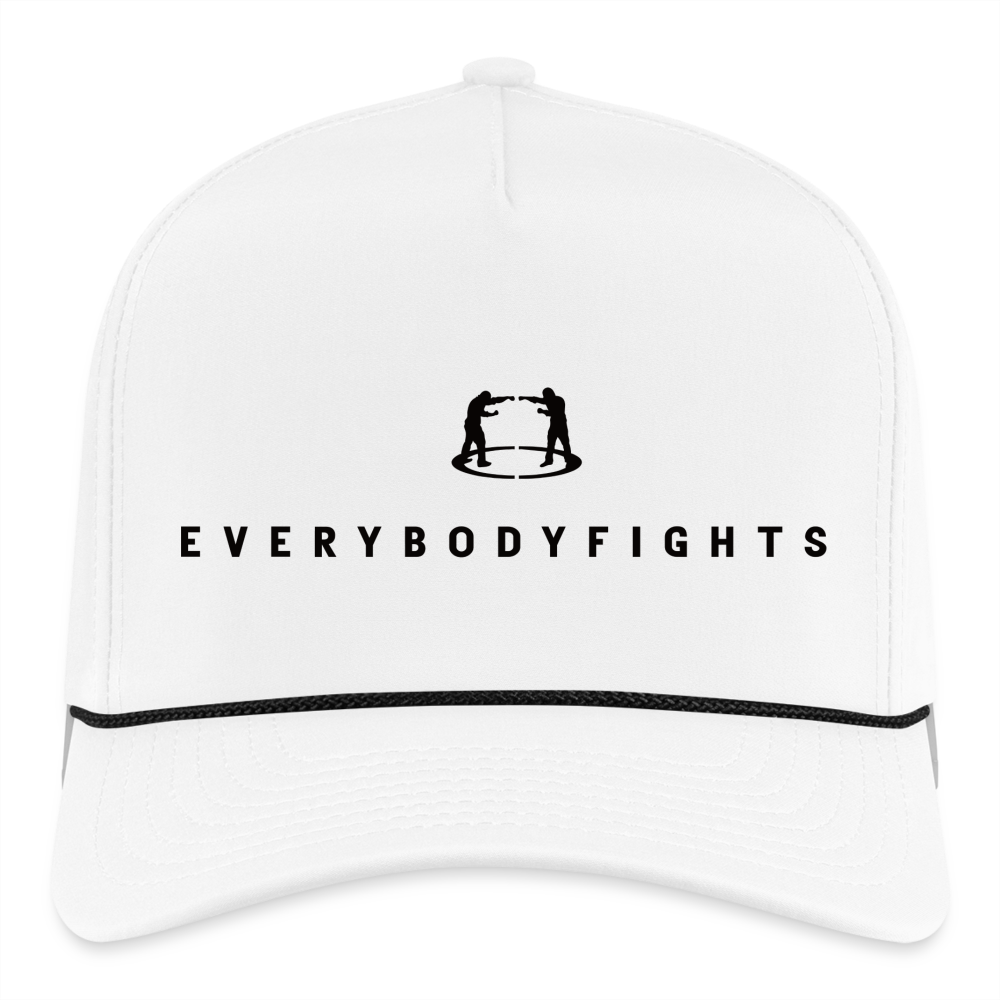 Five panel cap everybodyfights - white/black