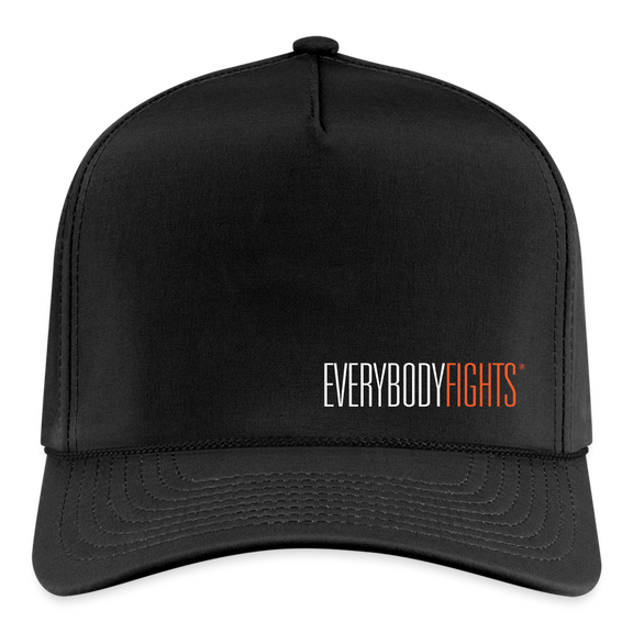 Five panel cap Everybodyfights - black/black