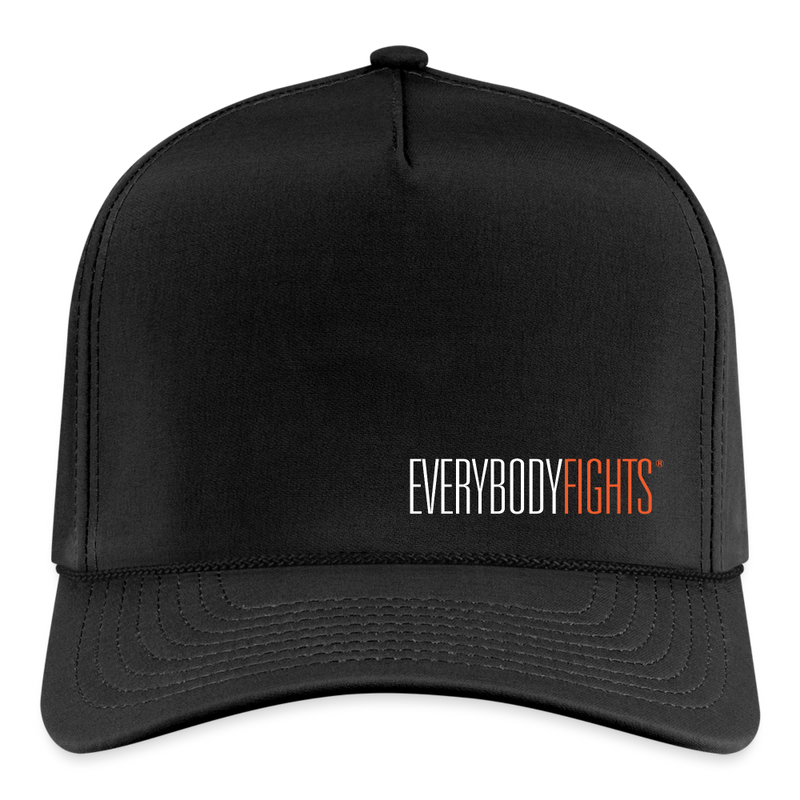 Five panel cap Everybodyfights - black/black