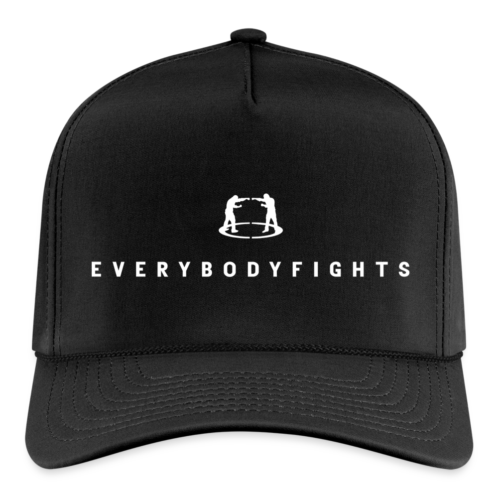 Five panel cap everybodyfights - black/black