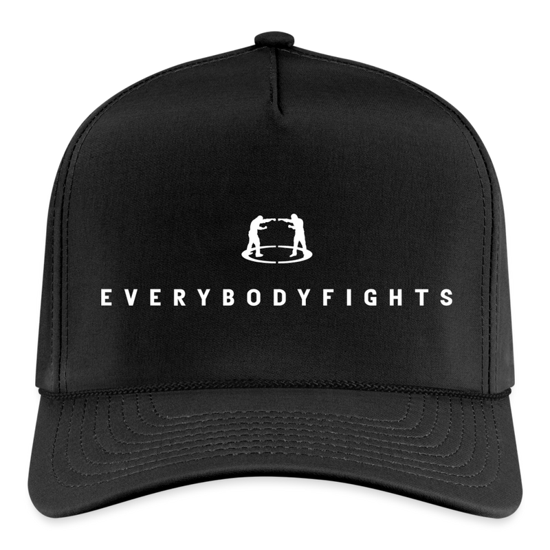 Five panel cap everybodyfights - black/black