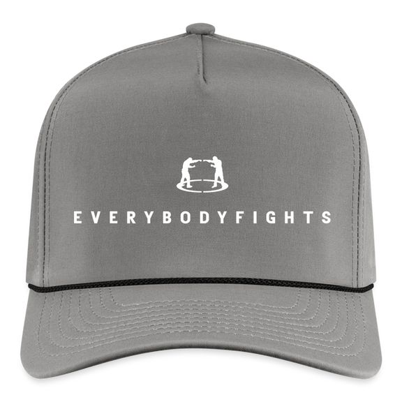 Five panel cap everybodyfights - gray/black