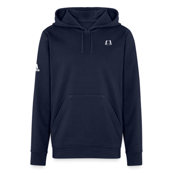 Adidas Unisex Fleece Hoodie fighter logo - ebf fight as one - french navy