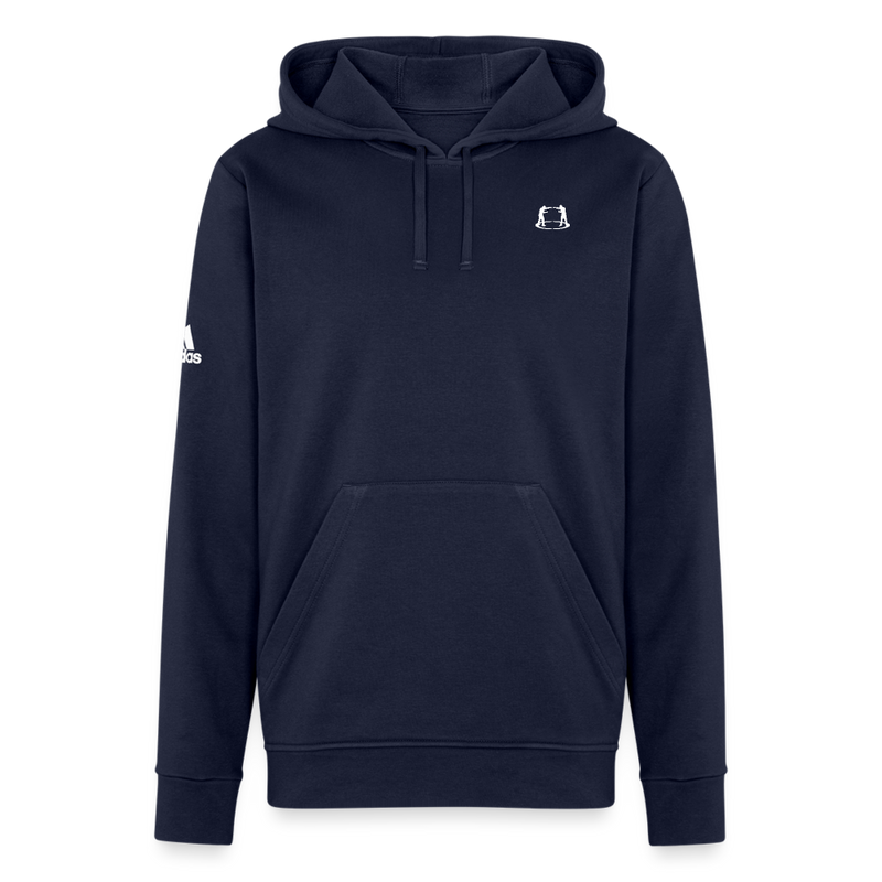 Adidas Unisex Fleece Hoodie fighter logo - ebf fight as one - french navy