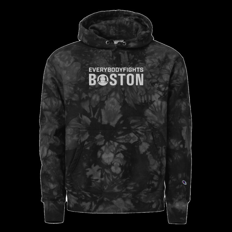 Champion Tie-dye Hoodie Boston