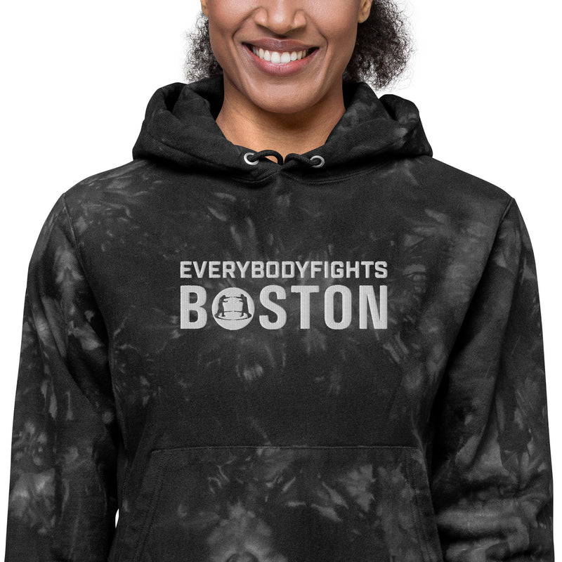 Champion Tie-dye Hoodie Boston