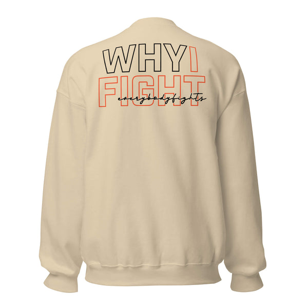 Sweatshirt EVERYBODYFIGHTS - WHY I FIGHT