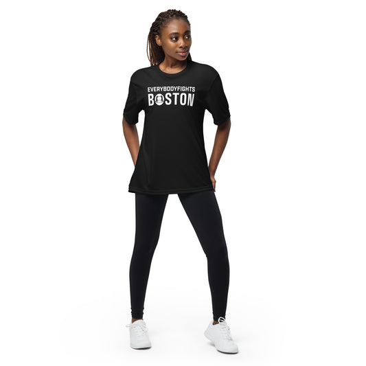 Unisex performance crew neck t-shirt BOSTON