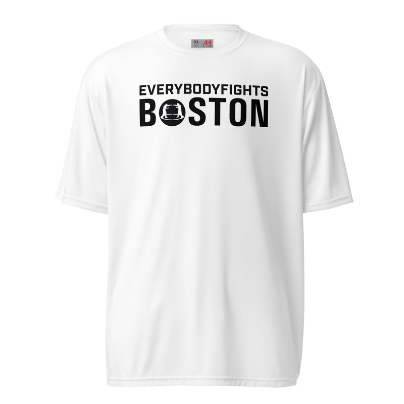 Unisex performance crew neck t-shirt BOSTON