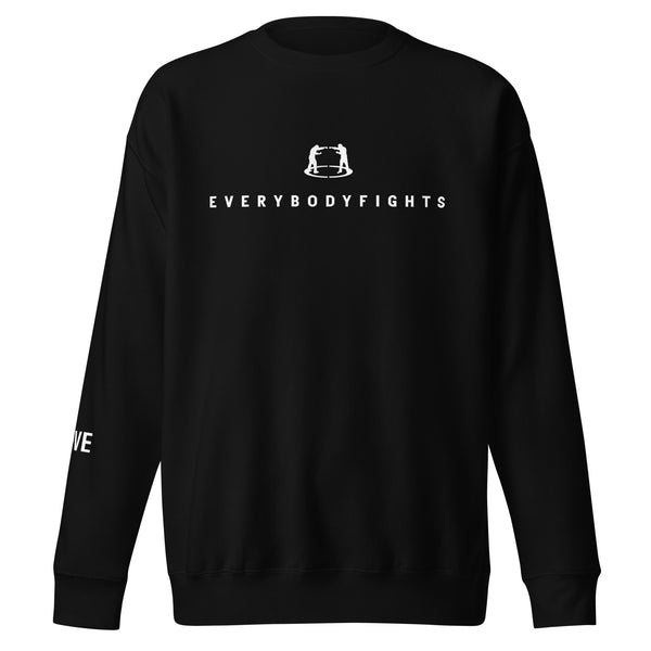Premium Sweatshirt EVERYBODYFIGHTS - LOVE SLEEVE