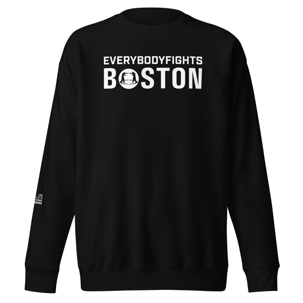 Premium Sweatshirt BOSTON - MOTTO SLEEVE