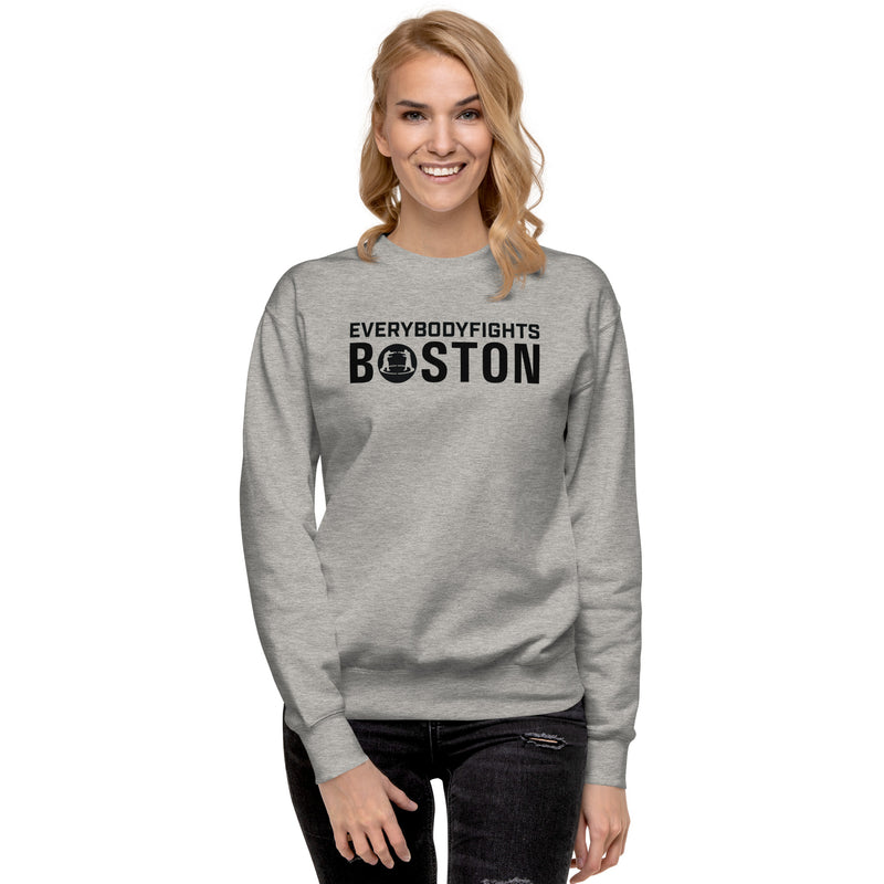 Premium Sweatshirt BOSTON - EVERYBODYFIGHTS