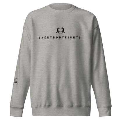 Premium Sweatshirt EVERYBODYFIGHTS - MOTTO SLEEVE