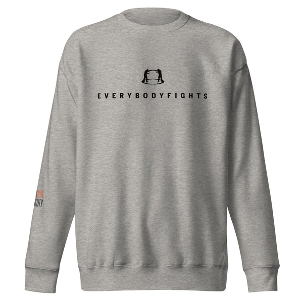 Premium Sweatshirt EVERYBODYFIGHTS - THIS IS OUR EBF CITY SLEEVE