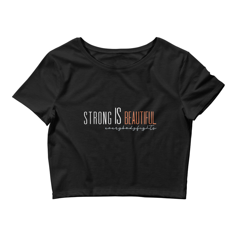 Strong is beautiful- Women’s Crop Tee