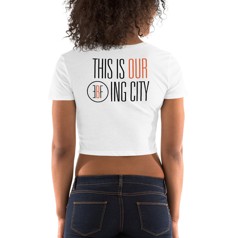 Women’s Crop Tee BOSTON - THIS IS OUR EBF CITY