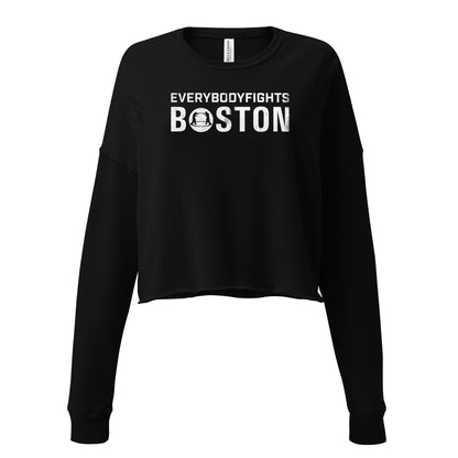 Crop Sweatshirt BOSTON -THIS IS OUR EBF CITY