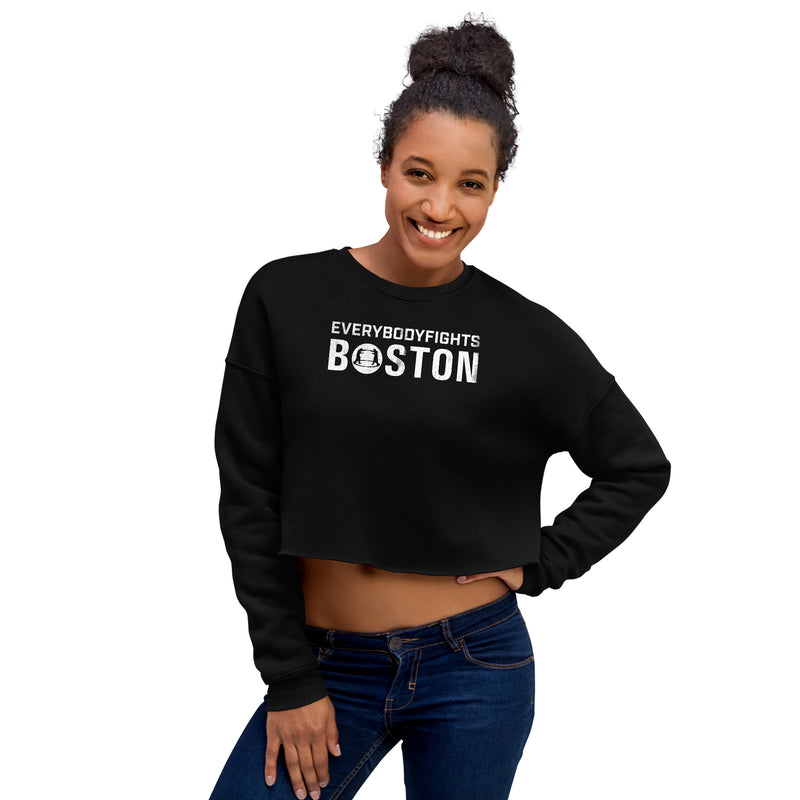 Crop Sweatshirt BOSTON -THIS IS OUR EBF CITY