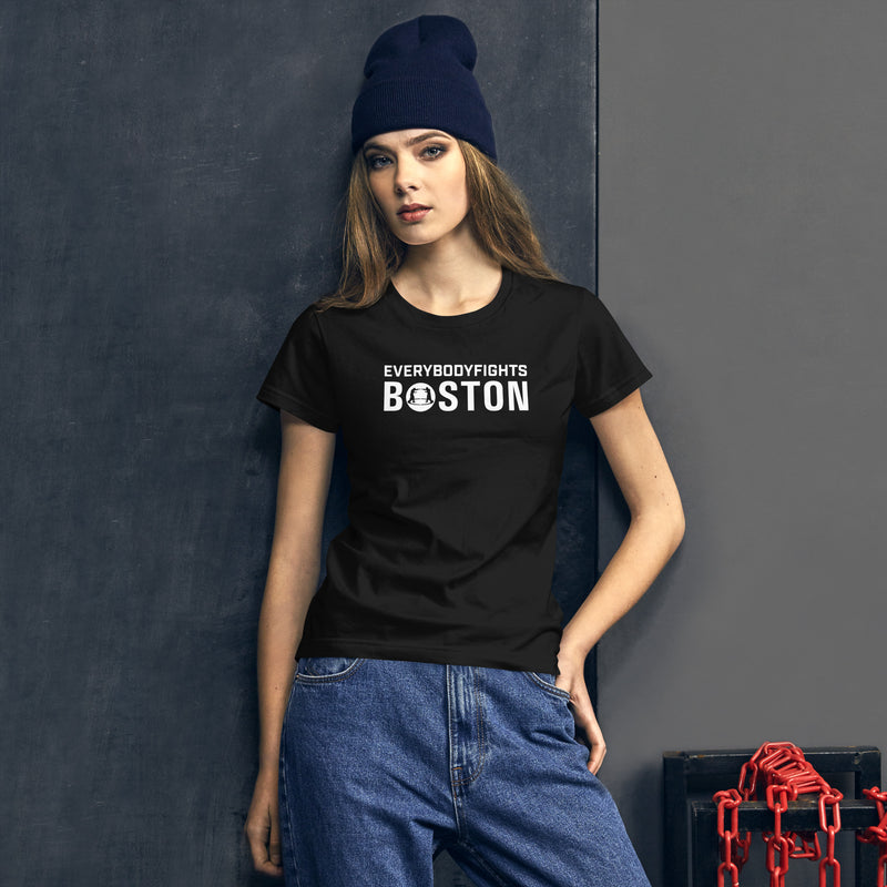 Women's short sleeve t-shirt BOSTON - CHOOSE TO FIGHT