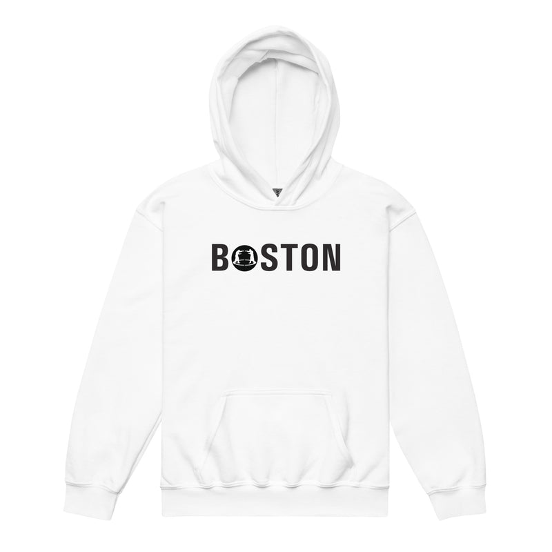 Youth heavy blend hoodie boston